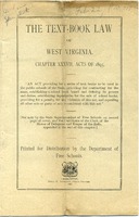 ["&lt;p&gt; Pamphlet. &quot;Printed for distribution by the Department of Free Schools.&quot;&lt;/p&gt;"]