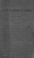 &lt;p&gt; Pamphlet.  Includes the January1846 act to incorporate the town of Weston, W. Va.; amendments to charter of the town of Weston, passed February 21, 1853, March 9, 1878 and March 23, 1881; 1853 boundary lines of Weston, and ordinances addressing conduct of meetings of the Council of the Town of Weston, appointment and duties of officers and agencies, licenses, dogs, cows, houses of ill-fame, vehicles, side-walks, finance, nuisances, offenses against morality, fast riding and driving, disorderly conduct, fire-arms, bathing, resisting and refusal to aid officers, probition of common labor on Sunday, concealed weapons, stree lamps, building, imprisonment of offenders, and whiskey.    &lt;/p&gt;