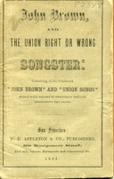 ["Pamphlet.  Bound with: D.E. Appleton &amp; Co's descriptive catalogue of song books, dream, astrology &amp; Cookery books, novels, toy books, &amp;c. and the standard minor and acting drama (San Francisco : Clarke &amp; Appleton, Printers, 1862).  Copy imperfect: some pages bound out of order.  Digital copy includes post-derivative page order correction."]
