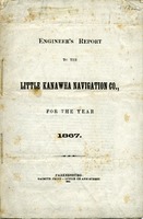 ["&lt;p&gt; Pamphlet. Report about the removal of certain locks and dams along the Little Kanawha River.&lt;br /&gt; &lt;br /&gt;  &lt;/p&gt;"]