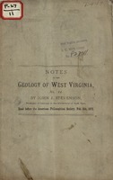 ["&lt;p&gt; Pamphlet. &quot;Read before the American Philosophical Society, February 5th, 1875.&quot;&lt;/p&gt;"]