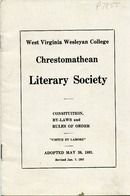 ["&lt;p&gt; Pamphlet. &quot;Adopted May 26, 1891. Revised Jan. 7, 1907.&quot;&lt;/p&gt;"]