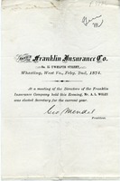 ["&lt;p&gt; Letter. &quot;Wheeling, West Va., Feby. 2nd, 1874.&quot;&lt;/p&gt;"]