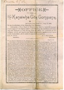 ["&lt;p&gt; Letter. &quot;Kanawha City, West Va., July 15, 1891.&quot;&lt;/p&gt;"]